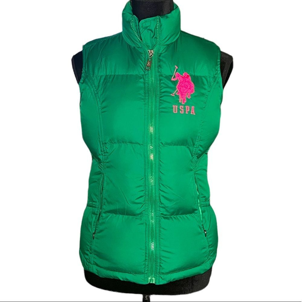 NWOT Womens US Polo puffer vest